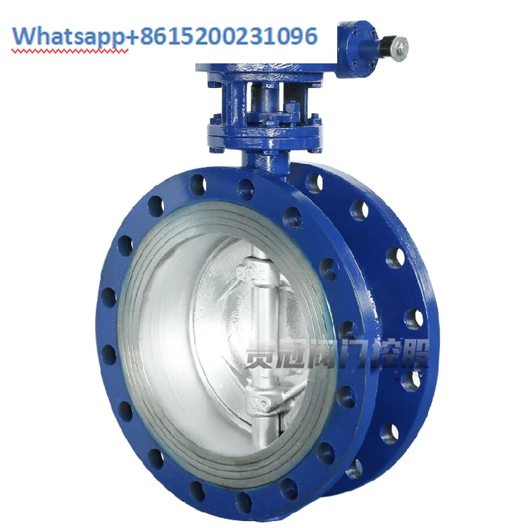 

D343H-16C cast steel high-temperature manual turbine hard seal flange butterfly valve DN50 80 125 100 200