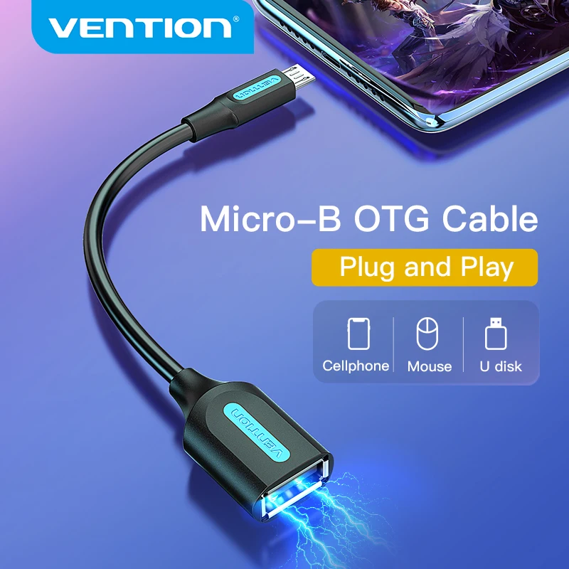 USB To Type C Adapter OTG Adapter Type C Adapter Vention USB C to USB Adapter OTG Cable Type C to 3.0 2.0 Female Cable Adapter for MacBook Pro Xiaomi Mi 9 Type-C
