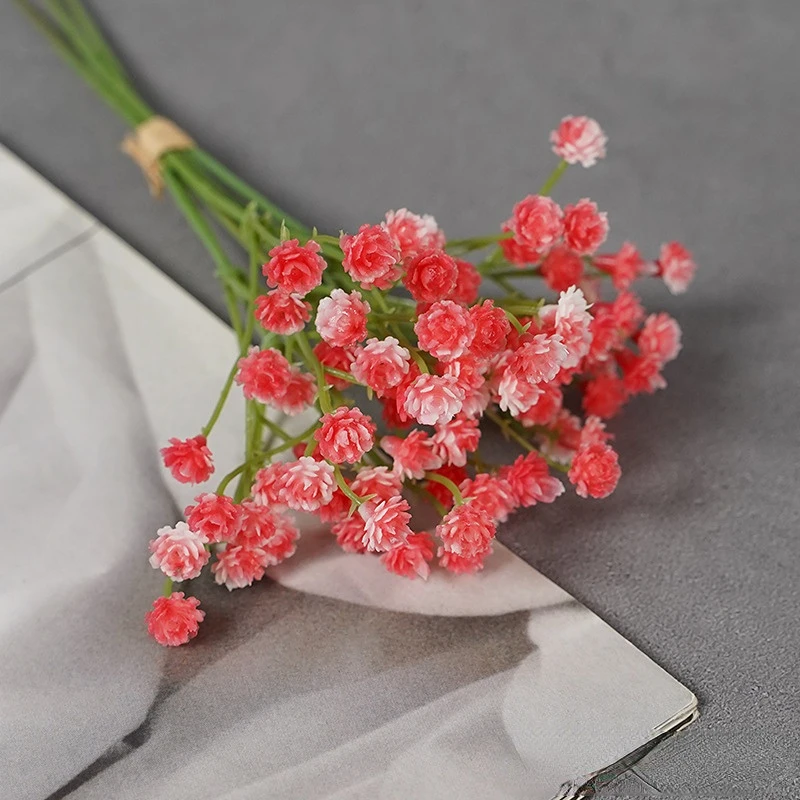 Artificial Baby's Breath Bouquet Plastic Fake Flowers Home Living Room  Table Decoration Fake Flowers Eternal Flowers - AliExpress