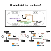 LZONE Racing Hydraulic Drift Handbrake with Oil Tank - Adjustable Hydro E-Brake - Image 6