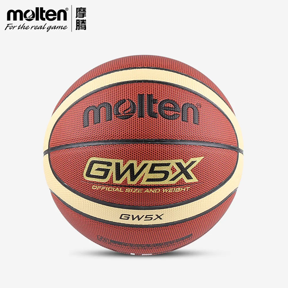 

Molten Basketball GW5X Size 5 Official Certification Competition Standard Ball for Children Teenagers Pupils Training
