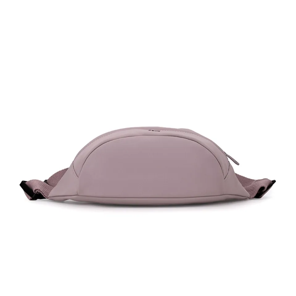 Stylish waterproof nylon waist bag for women, perfect for travel and daily use, with free shipping to Singapore
