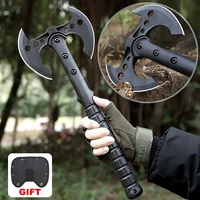 Outdoor EDC Portable Multifunctional Engineer Axe Camping Survival Tactical Axe Mountaineering Firefighting Hammer Car Tools 1