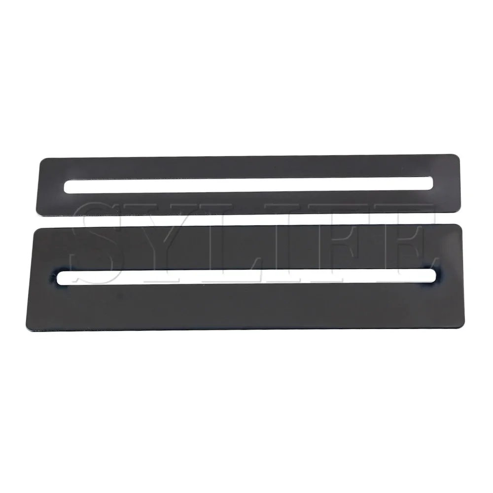 

2PCS Black Polished Bass and Guitar Stainless Steel Fretboard Protector
