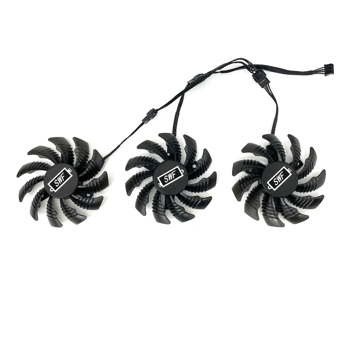 Ventilador de Refrigeração para Gigabyte Aorus T128010su Pld08010s12hh 0.35a Gtx 1080 1070 ti g1 Gaming Placa Gráfica Cooler 75 mm Novo - Imagem 3