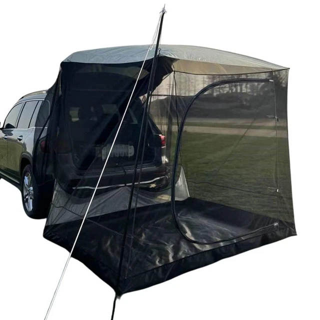 Car Awning Tent Sun Shelter Tent Portable Outdoor Car Canopy Sun Shade  Canopy Tent For Cars Trucks Car Rear Tent Awning - AliExpress