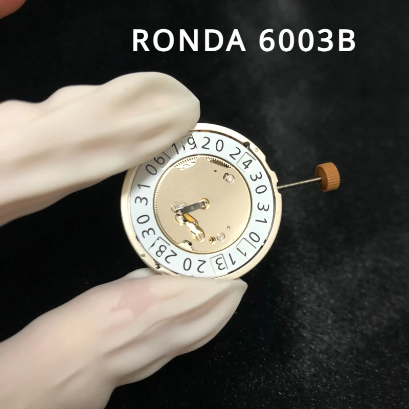 

Swiss Original RONDA 6003B Movement New Quartz Movement Watch Mouvement Accessories