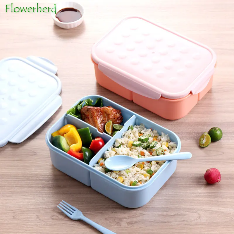 Antibacterial Bento Box Lunch Box for Kids Adults 1800ML 1150ML