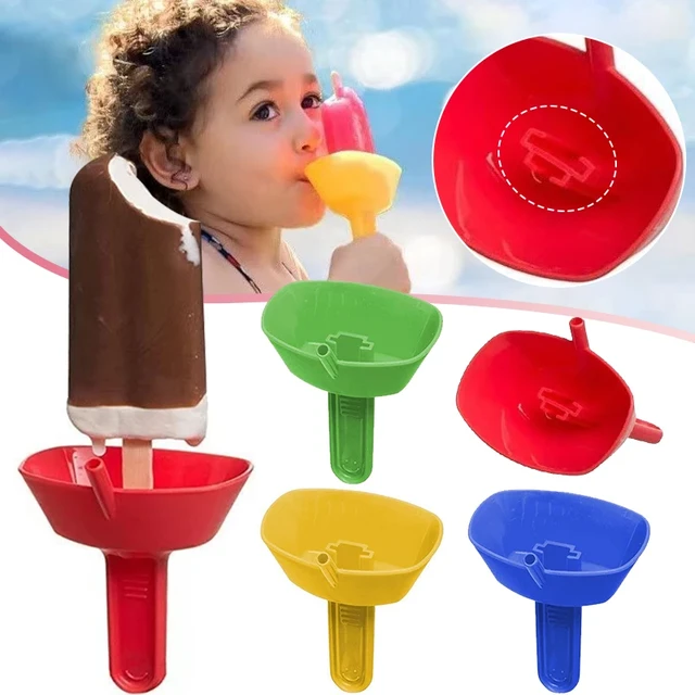 Ice Cream Leak-proof Stand Drip-Proof Popsicle Rack Drip Free Ice Cream  Holder DIY Popsicle Tool Kids Popsicle Holder with Straw - AliExpress