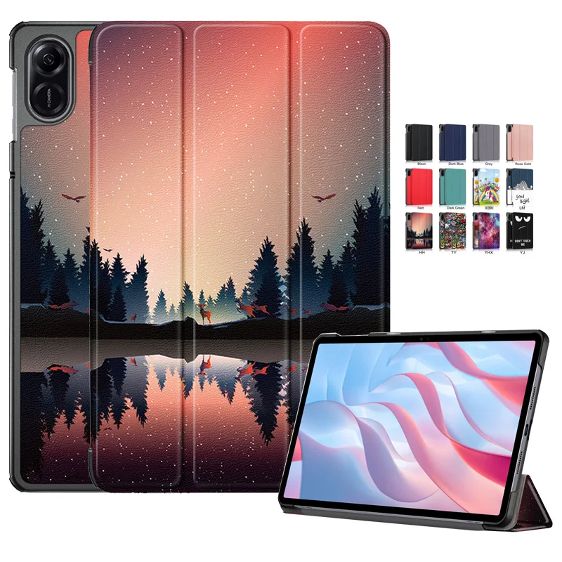 Cute Painted Shockproof Hard pc Back Case para Huawei Tablet Case Unicórnio Cat Honor Pad x9 x8 Pro x8 Pro