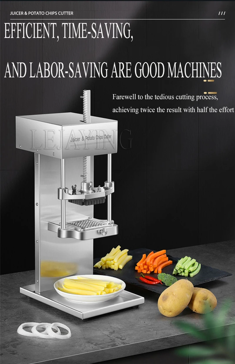 Description Picture 6 of itemElectric Fruit Juicing Machine Commercial Multi-Functional Vegetable Slicer Machine Stainless Steel Electric Potato Slicer