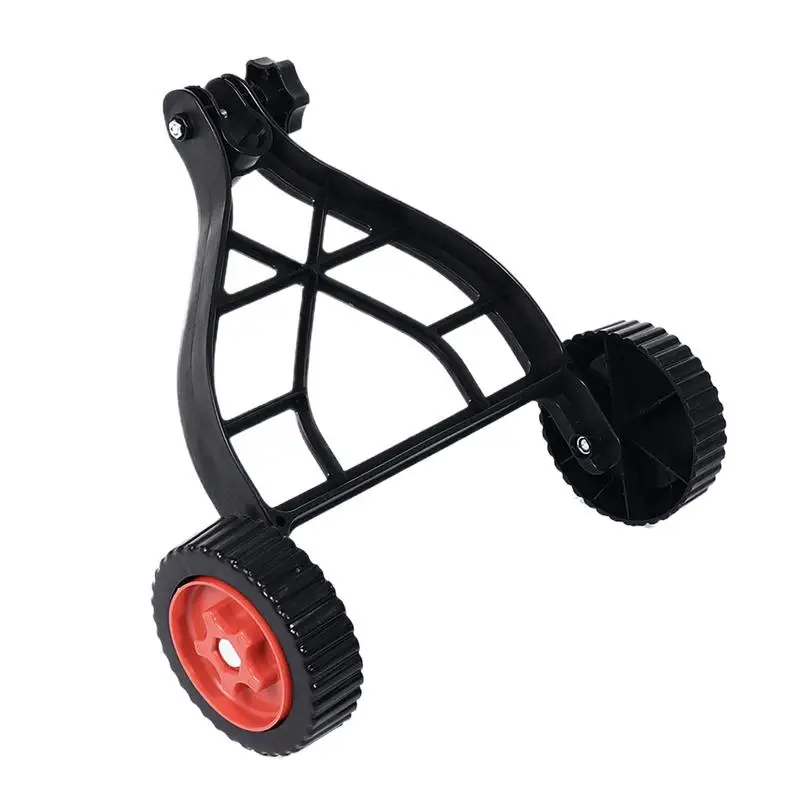 Adjustable String Trimmer Support Wheels Push Lawn Mower Stand Auxiliary Wheels Universal Lawn Mower Stand For Brush Cutter Part