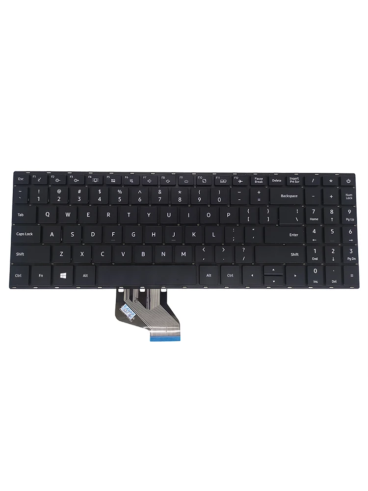 Teclado Retroiluminado para Laptop Substituição de Retroiluminação Teclados para Hasee Kingbook X52023s5h Kuu a5 15.6 Pride-k3887 Mb3331001 Eua e Eua - Imagem 2