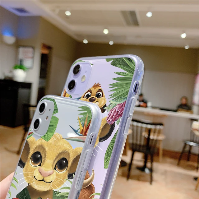 Funda para Xiaomi 13T Pro Oficial de Disney Simba y Nala Silueta - El Rey  León