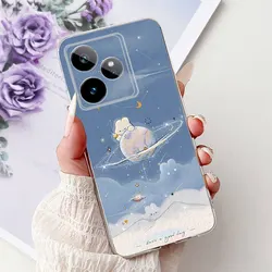 Elegant Flower Marble Soft Silicone Phone Case - New Fashion Design - Realme GT 7 (TPU - 6045)