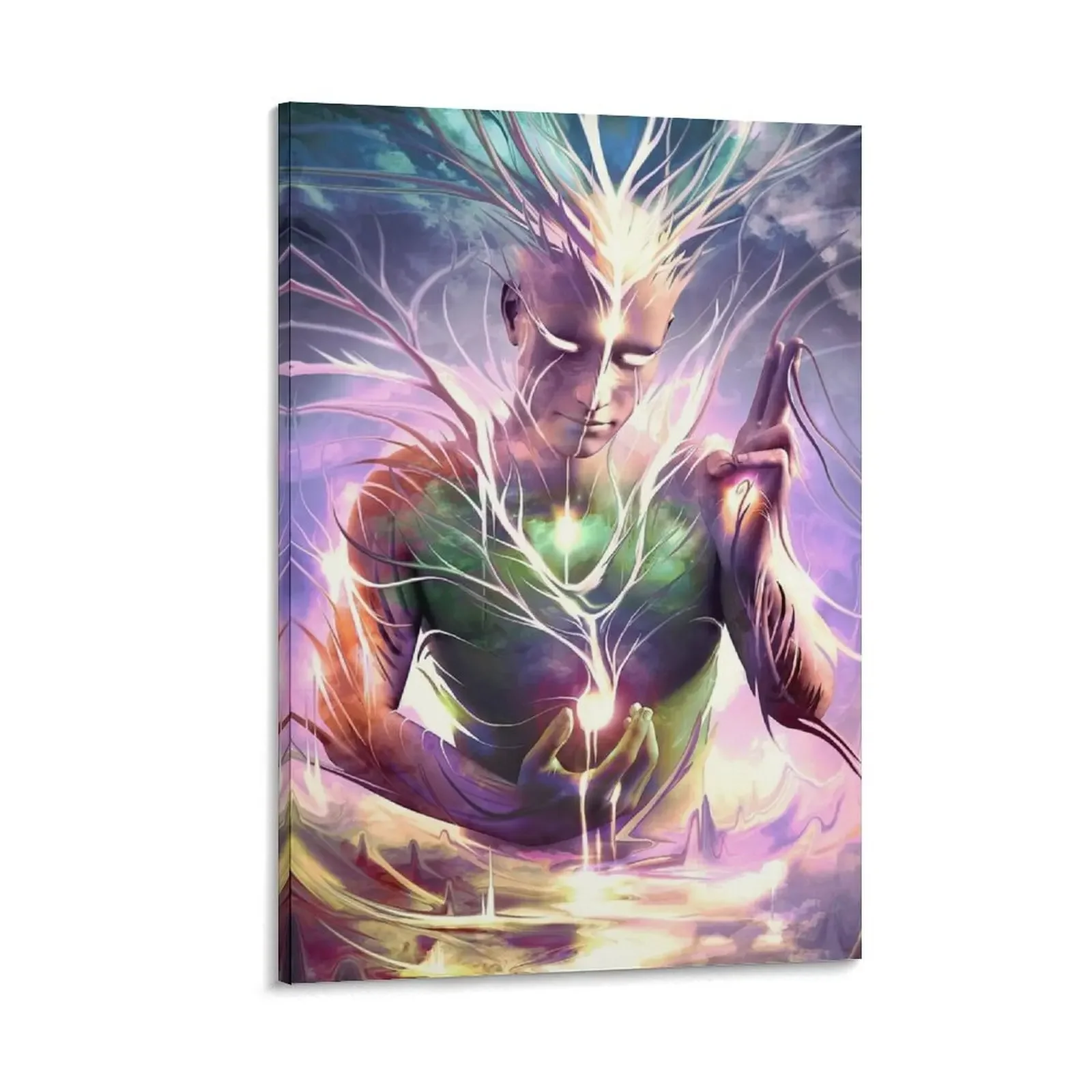 Humanseed Act.3: Prana Canvas Painting Decorative Wall Tele Stampe Decorative Pittura Murale