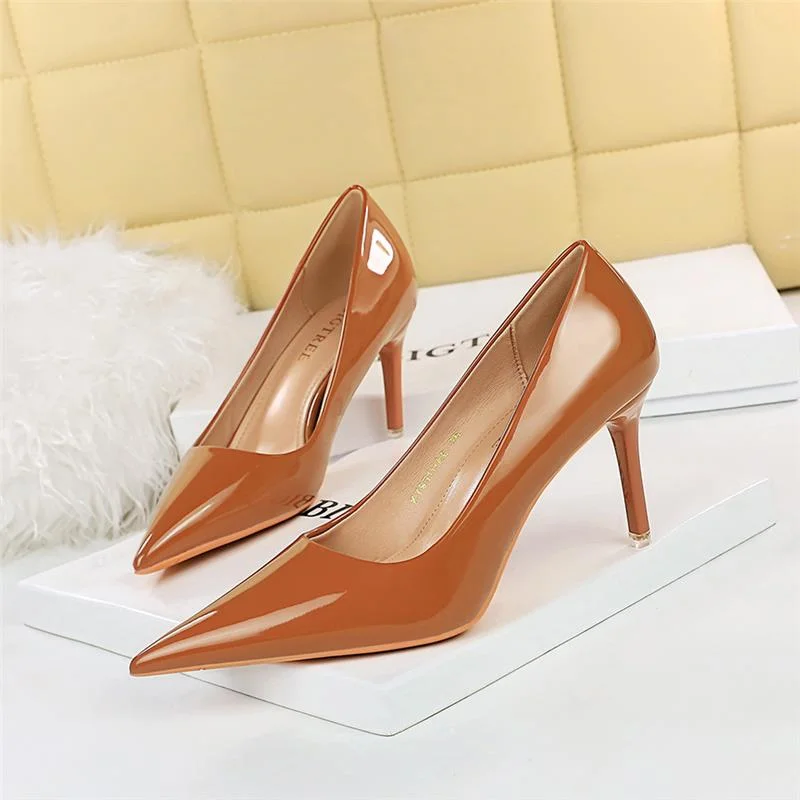 

High Heels Women Fashion Elegant Wedding Shoes On Heels Party Woman Heel Soft Pointed Toe Ladies Dress Shoes Zapatillas Mujer