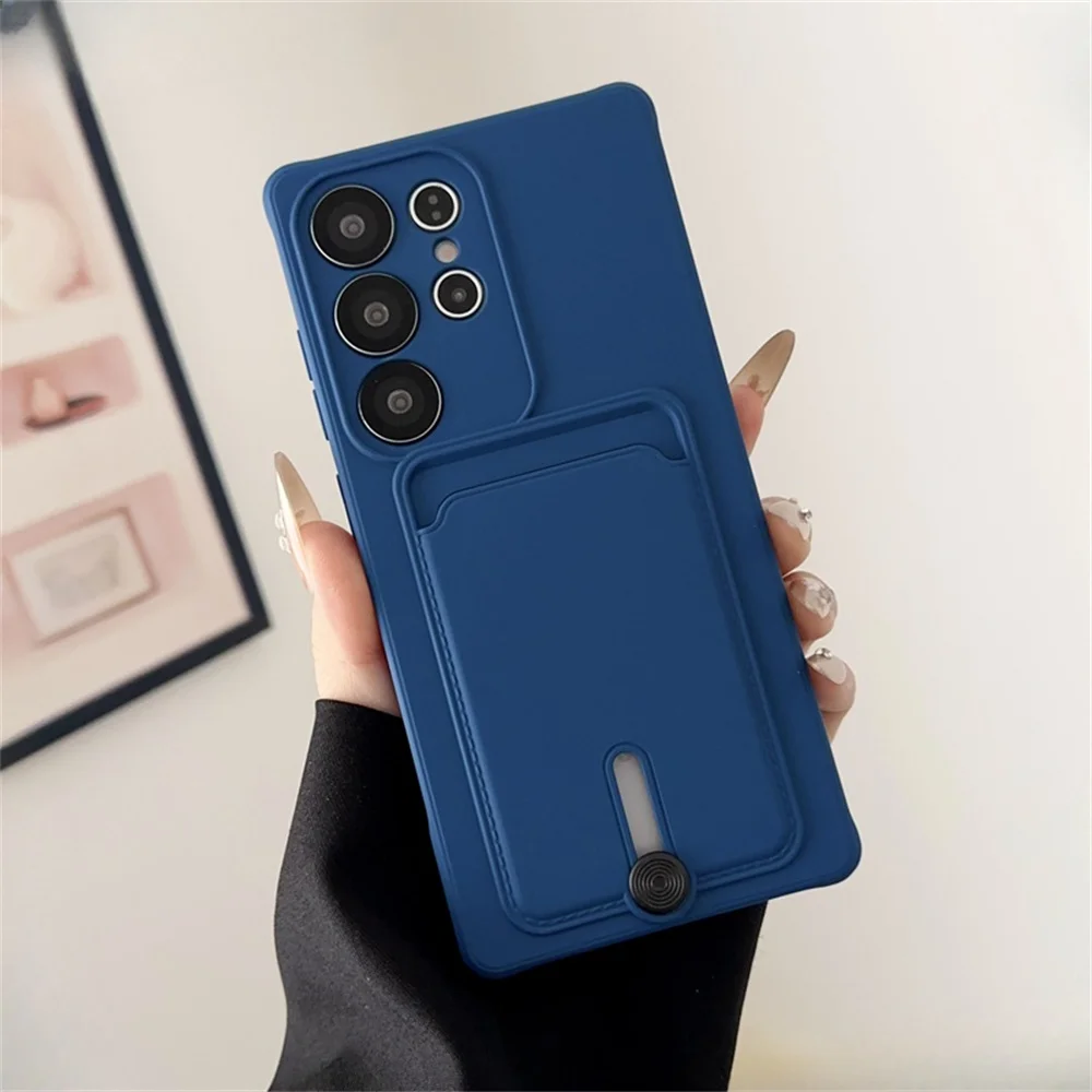 Premium Liquid Silicone Card Holder Case - Ultra Slim & Durable Design