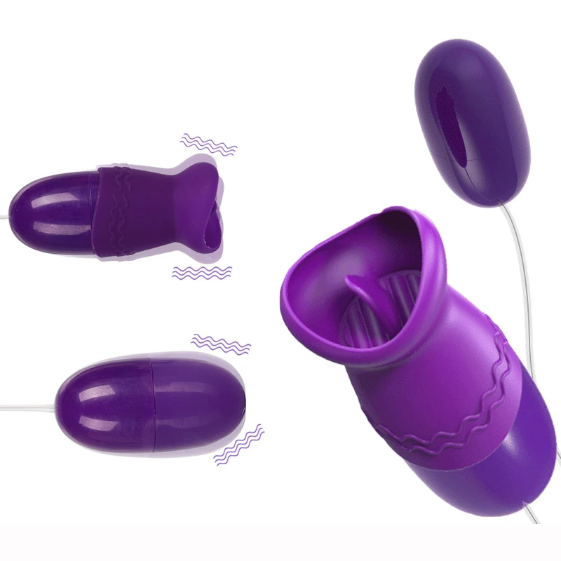 Vibrating Sex Toys Jump Egg Sex Set Tongue Oral Licking Vibrator USB Vibrating Egg G-spot Vagina Massage Clitoris Stimulator Intimate Toys