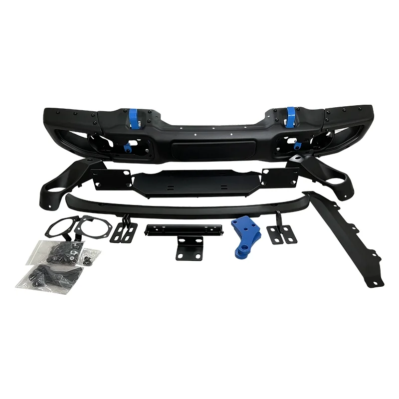 Car Accessories for Jeep Steel 10th Anniversary Front Bumper for 2018+ Jeep Wrangler