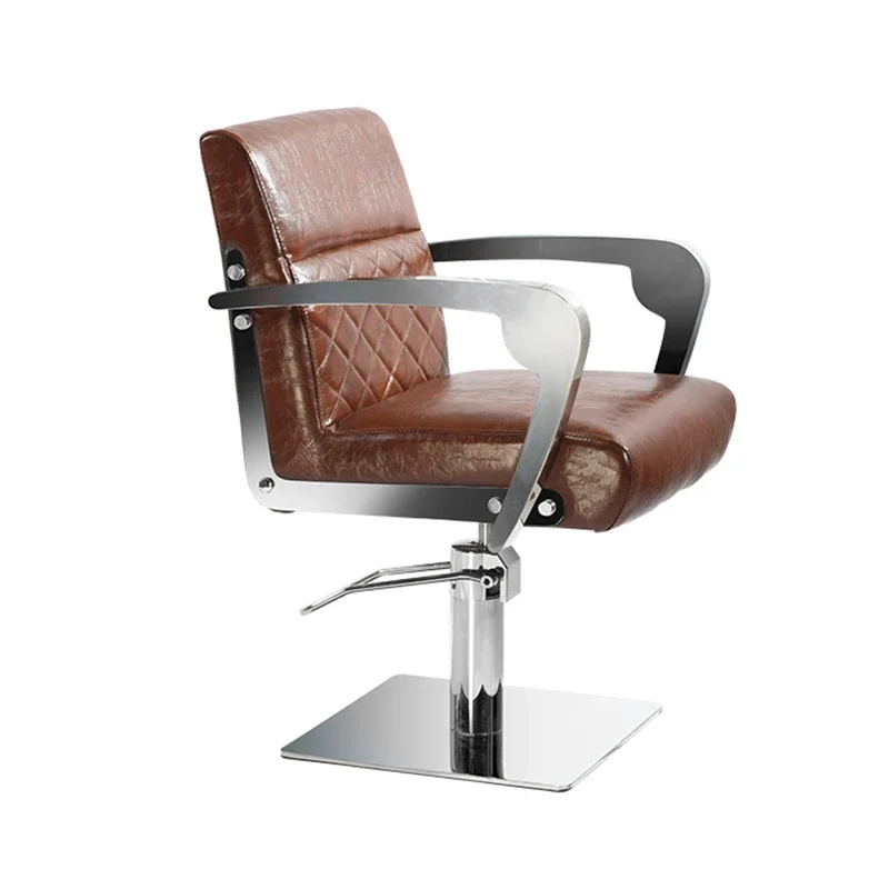 

Salon Station Lounge Stool Wheel Chair Horse Saddle Aesthetic Furniture Beauty Center High Hair Chairs Hairdressing Men's Barber