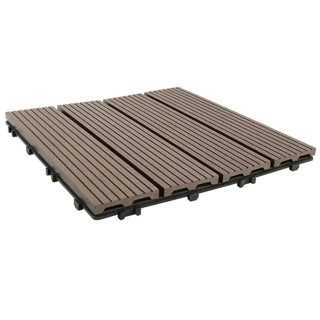 Teljes Eladás Környezetbarát Kültéri Vízálló Tábla Terasz Diy Splicing Tartozékok Kerti Erkély Padlópadló 30X30Cmhwc - Image 4