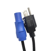 3x1.5mm² US Plug Power Extension Cord  for Stage Light LED Beam Par Can Moving Head 3