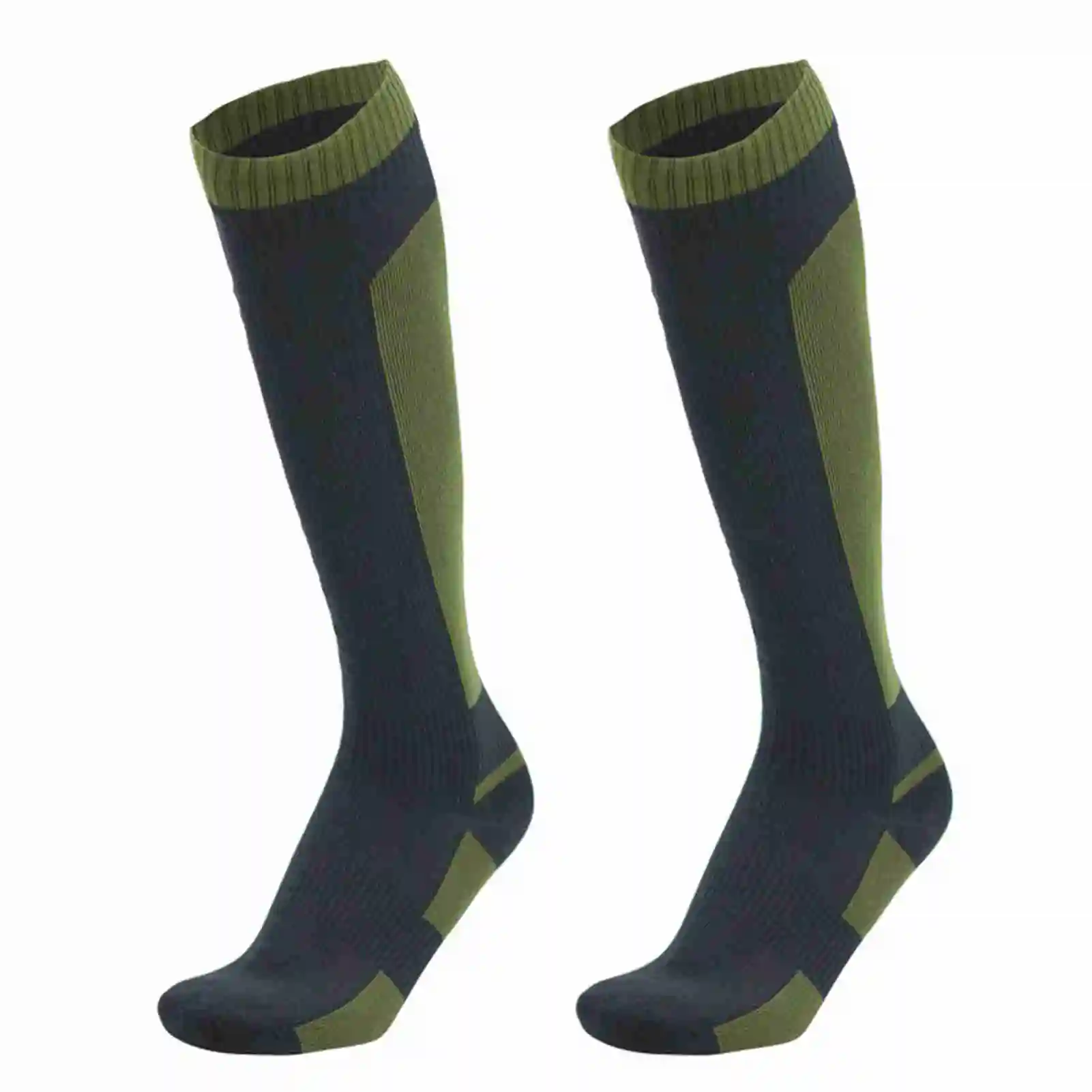 Waterproof Socks for Outdoor Activities-Long Tube Waterproof Socks for Hiking Cycle and Camping-Keep Feet Warm and Dry T