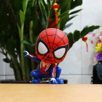 Marvel Spiderman Anime Action Figure Toys PVC Model Spider Man Dolls Decoration Cake Decoration Mdoel Kids Toys Birthday Gifts