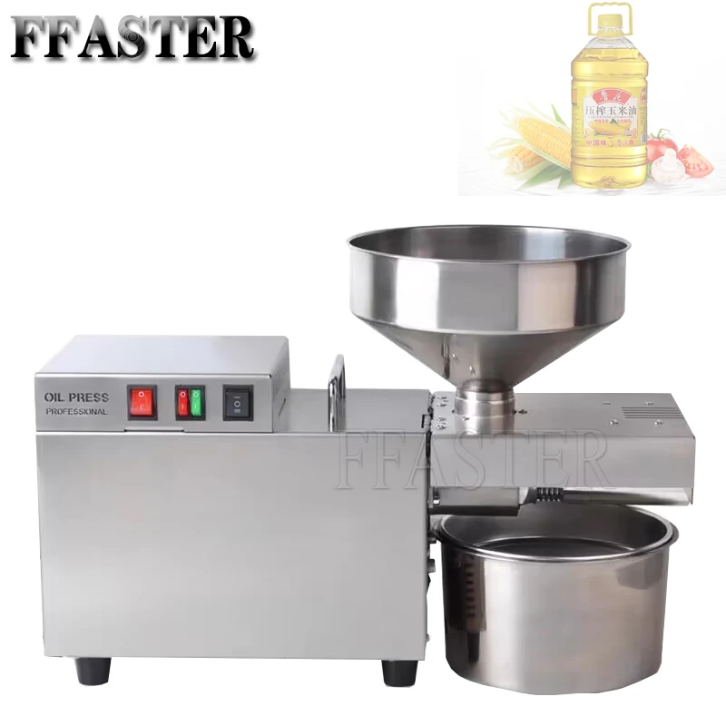 

Automatic Cold Press Oil Machine Oil Cold Press Machine Sunflower Seeds Oil Extractor Olive Coconut Oil Press Extract Squeezer