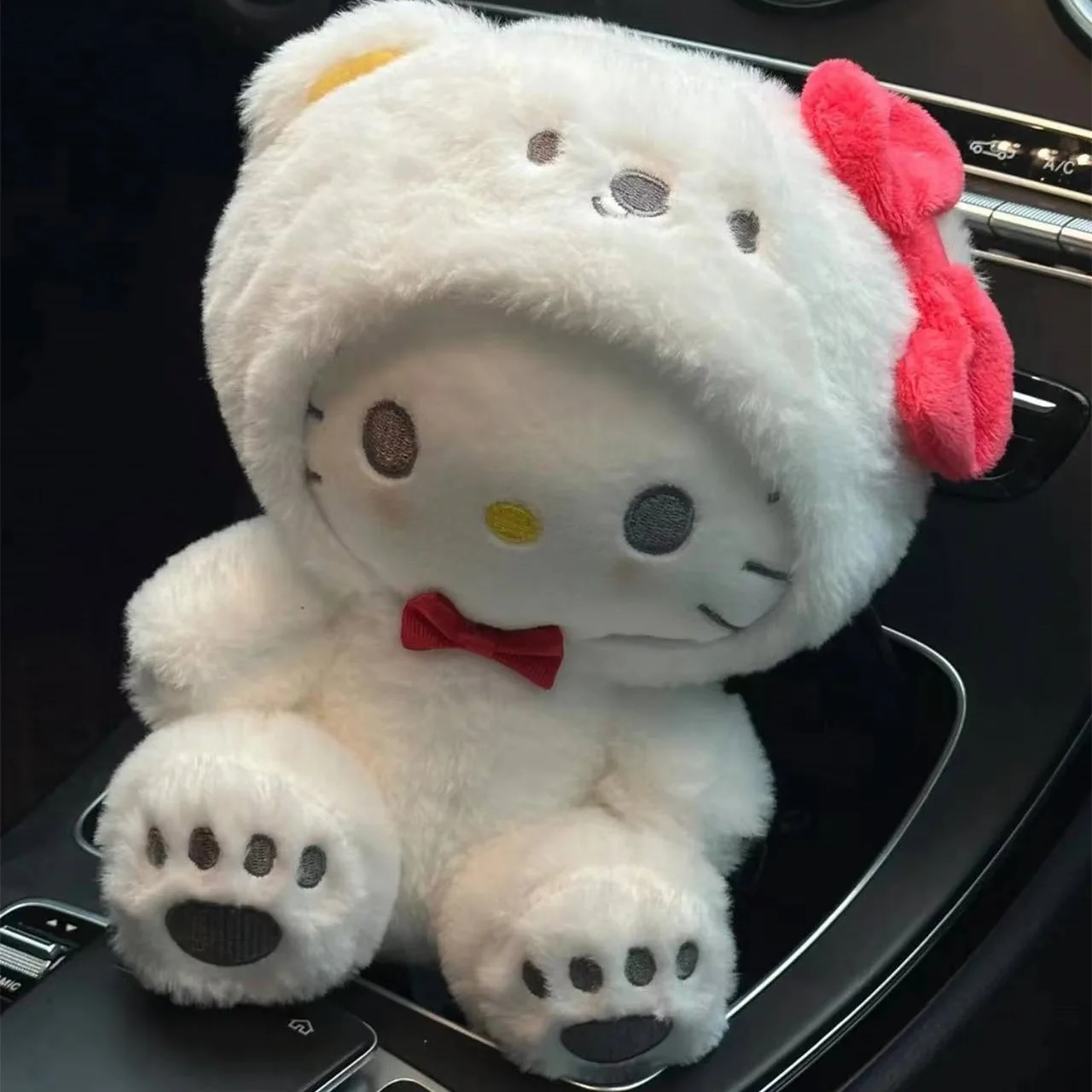 Sanrio Plush Toys Kawaii Hello Kitty My Melody Room Decor Kuromi Plushie Cinnamoroll Doll Plush Keychain for Christmas Gifts 5
