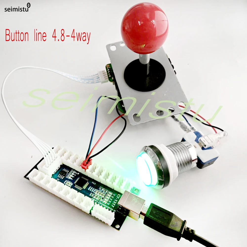 Universal USB Arcade Zero Delay Controller Kit