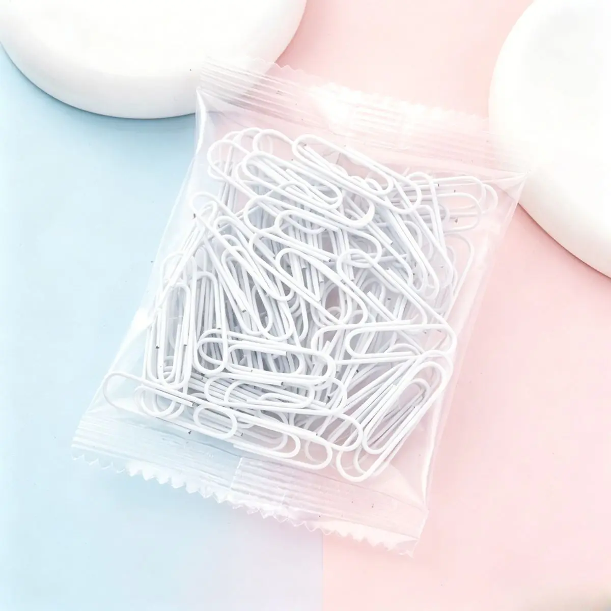 Vibrant Assorted Colored Paper Clips, 80 Pack - Reusable & Durable for Office and School Use