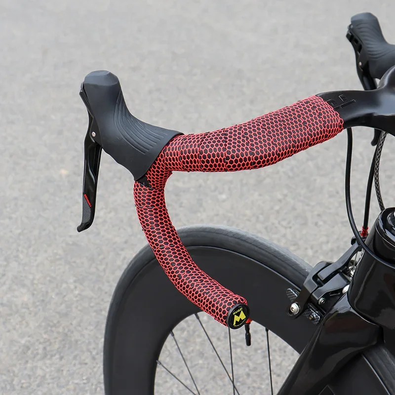 Road Bike Handlebar Tape Anti Slip Silica Gel Handlebar Tape Shock Absorption Cycling Bar Bicycle Accessories bike handlebar tape