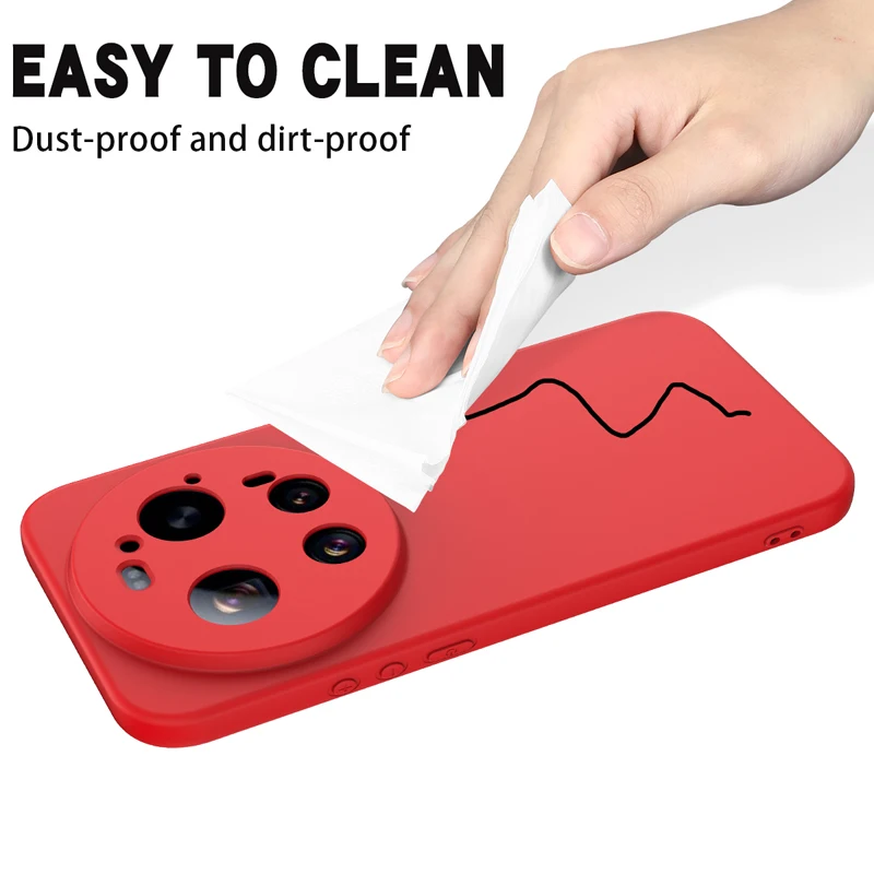 Ultra ELVEV Soft Premium Silicone Cover with Flocking Interior and Lanyard
