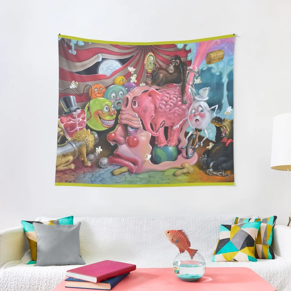 

Circus of Delusion Tapestry Room Decorating Aesthetic Decoration Decoration Aesthetic Wall Deco