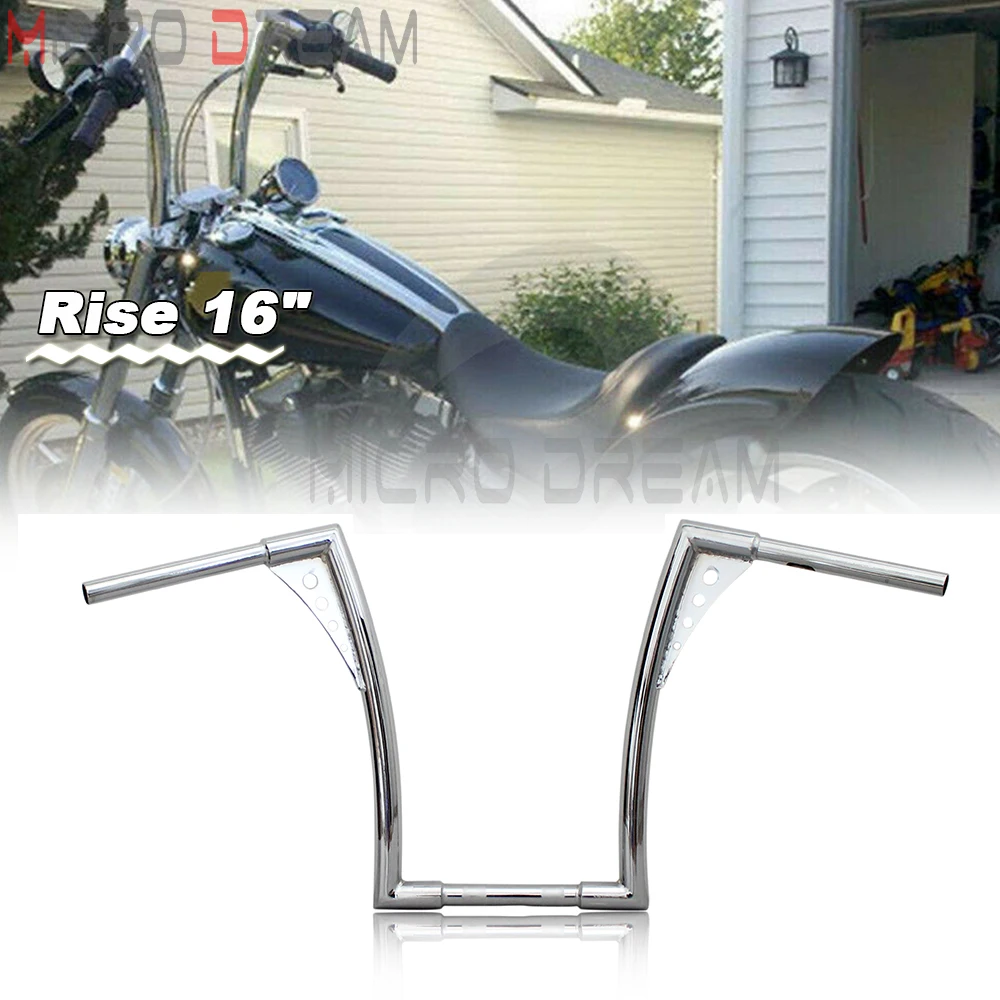 

Ручки для Harley Sportster XL1200 XL883 Cafe Racer Dyna Softail, 1/4 ", 16 дюймов