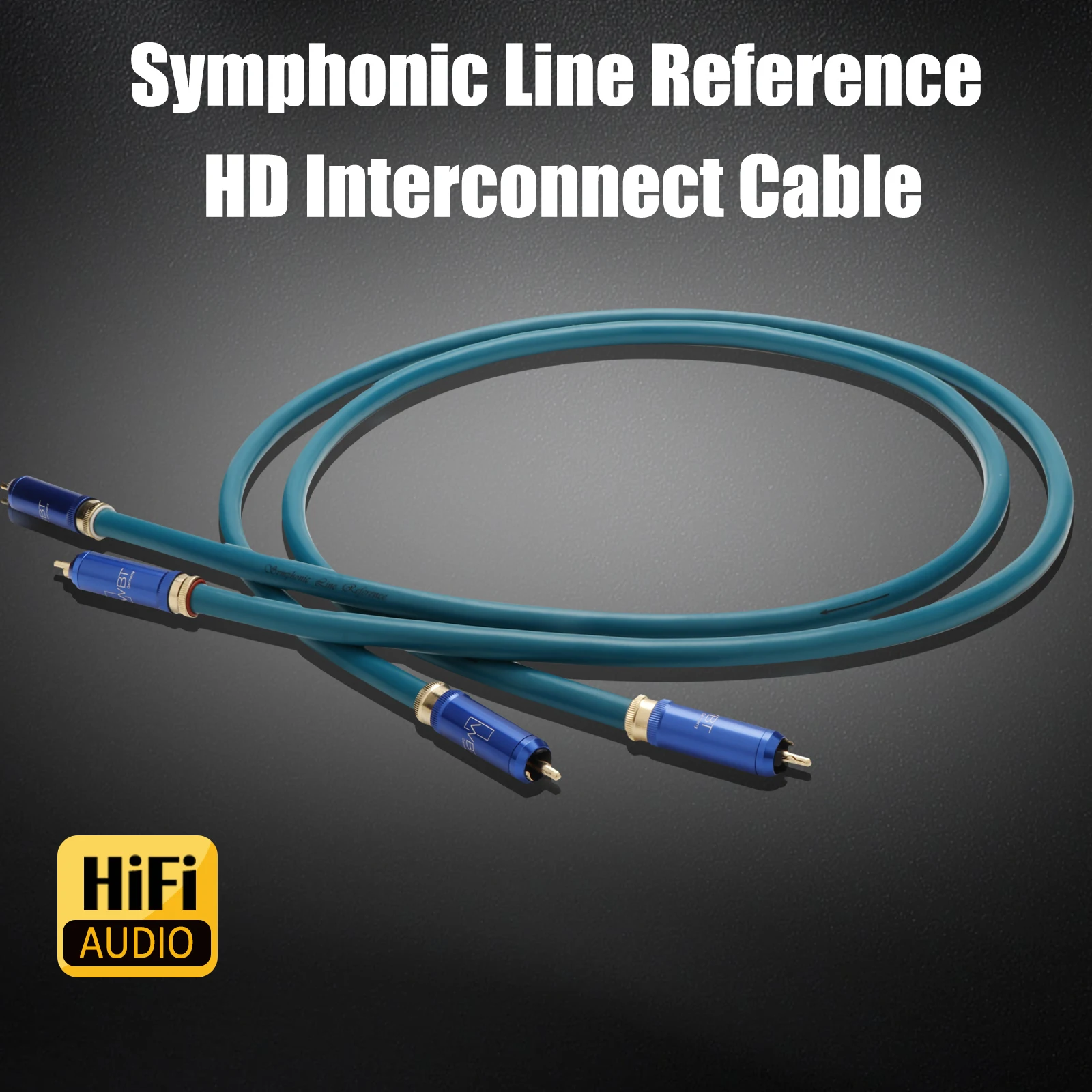 PairSymphonicLineReferenceHDInterconnectCableAudioRCACable