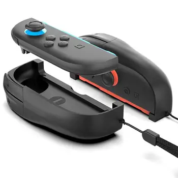 Nuovo Supporto per Mouse (2 Pezzi) e Controller Gaming per Switch 2, Mini Mouse Portatile, Accessori da Gioco, Impugnature con Braccialetto per Switch 2