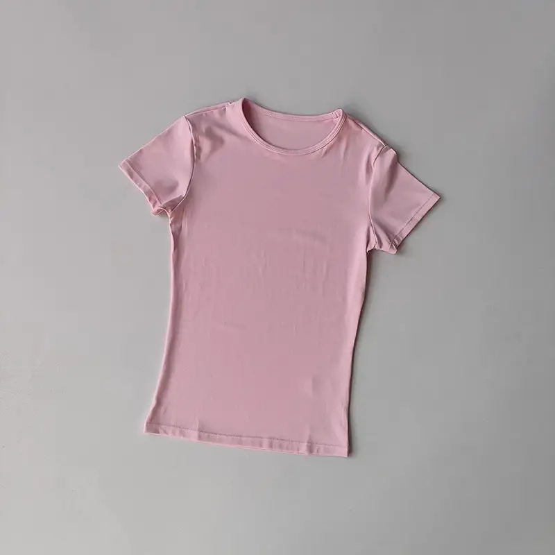 Women's Outdoor Sports Shirt Yoga Wear Fitness T-Shirt Quick Dry Running T-Shirt Workout Top Female Sportswear Exercise Clothing - Image 7