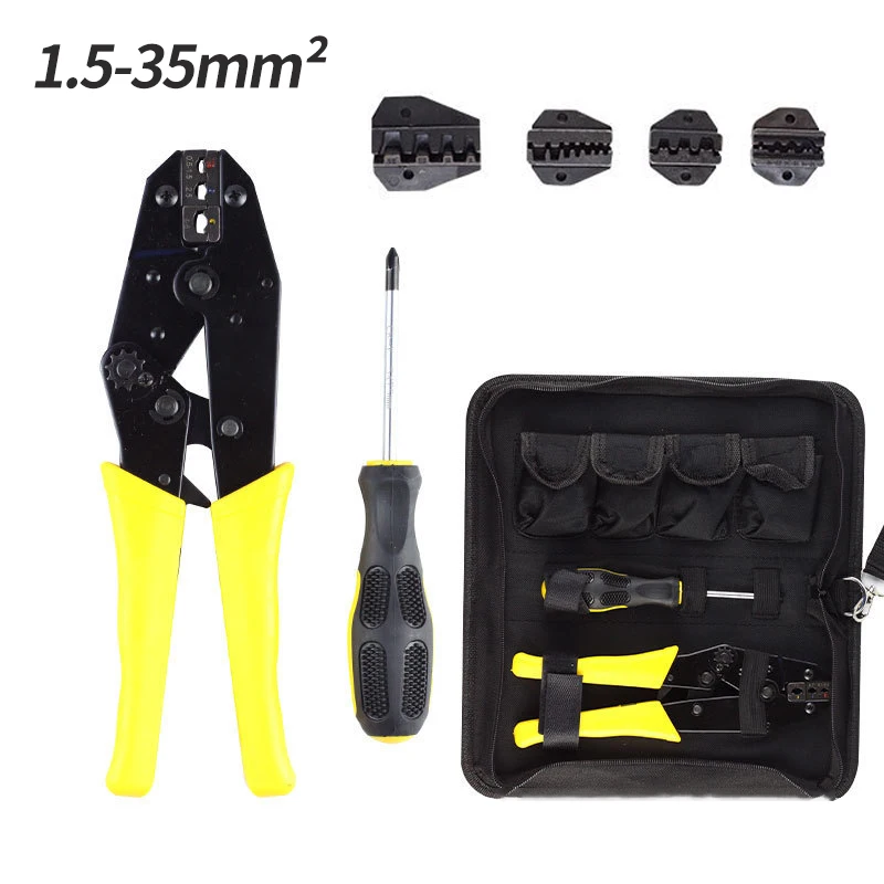 

WXK-30JN Multifunctional Wire Crimping pliers tool kits Engineering Ratchet Terminal Crimping Plier Electrical Hand Tool