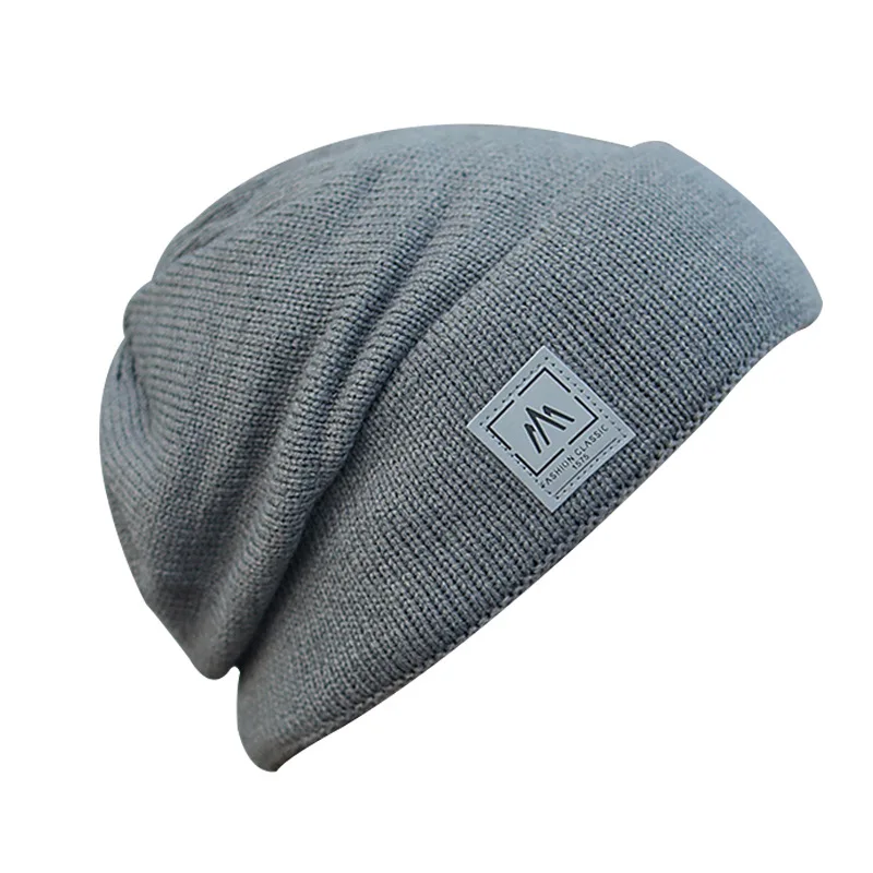 Knitted Hat Men's Autumn and Winter Korean Style Fashion