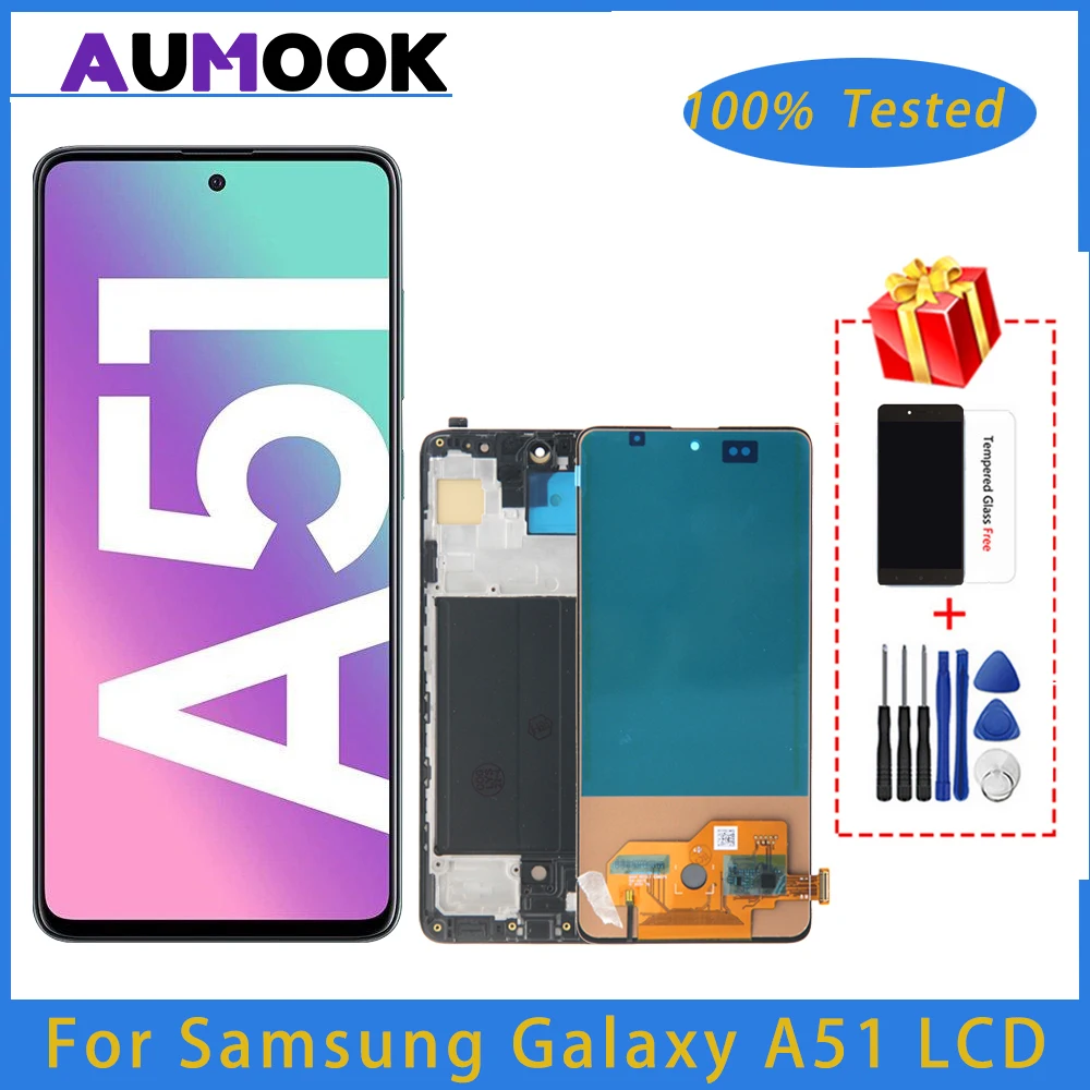 Original Amoled Screen Samsung A51 | Display Samsung A51 Super Amoled ...