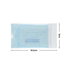 200 - Pack Self - Sealing Sterilization Pouches for Tattoo, Dental, and Nail Tools (90 x165mm)