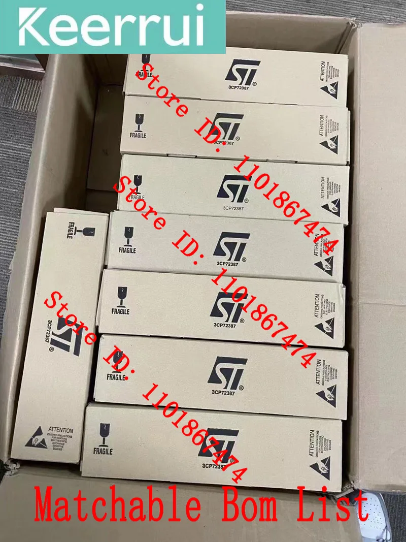 Chip IC STM8S007C8T6 original, LQFP48, STM8S007, C8T6, STM MCU, pode combinar a tabela da lista, 100% brandnew, 1-1000 PCes pelo lote