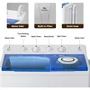 Portable Washing Machine,Twin Tub Washing Machine Laundry Compact Washer spinner Combo with 40lbs capacity,24Lbs Washer and 16Lb 6