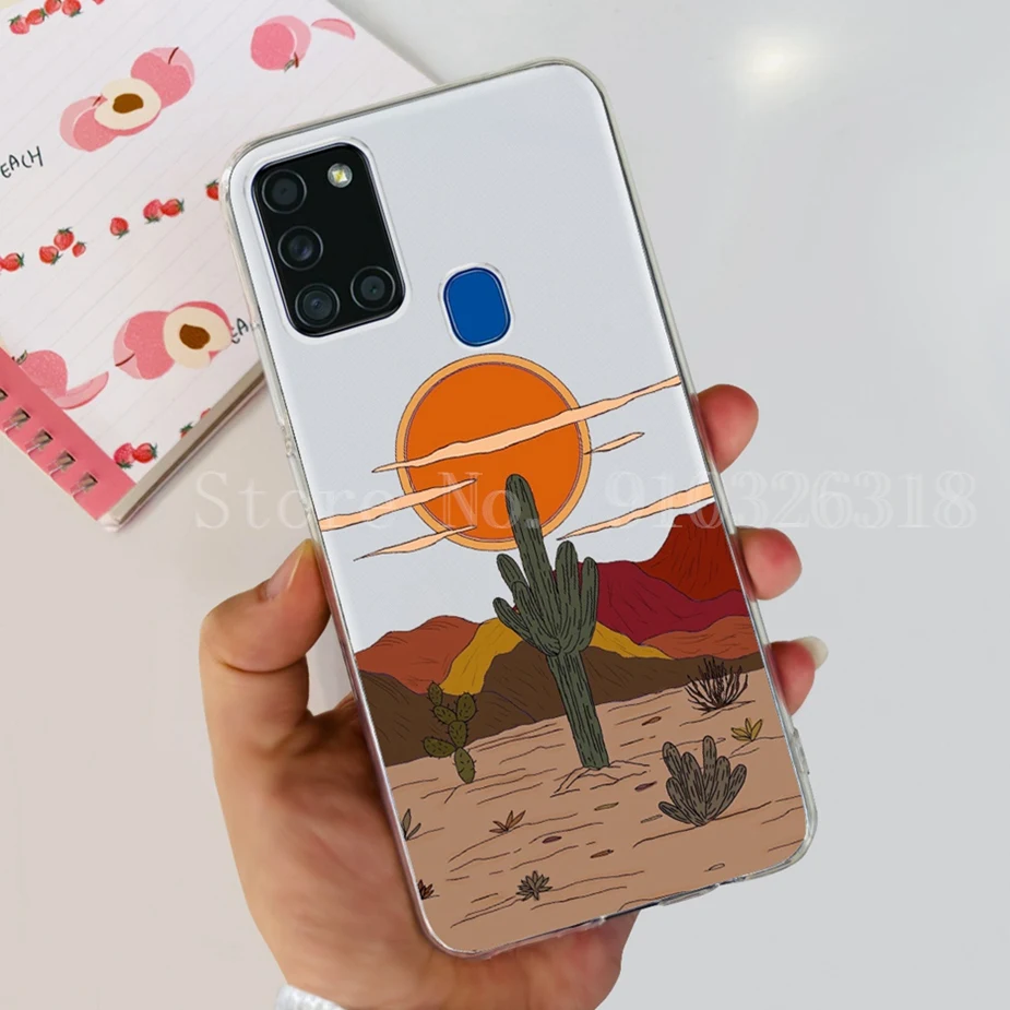 Stylish Painted Soft Slim Phone Case with Bumper