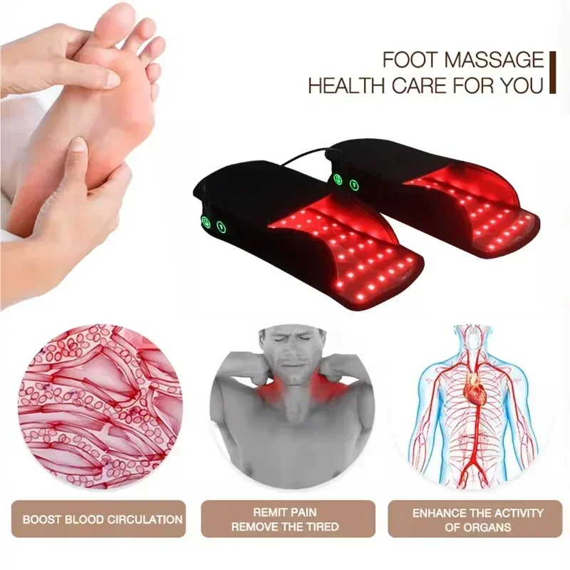2025 new Home Use LED Therapy Pod Pain Relief Muscle Relax 660 850nm Infrared Red Light Therapy