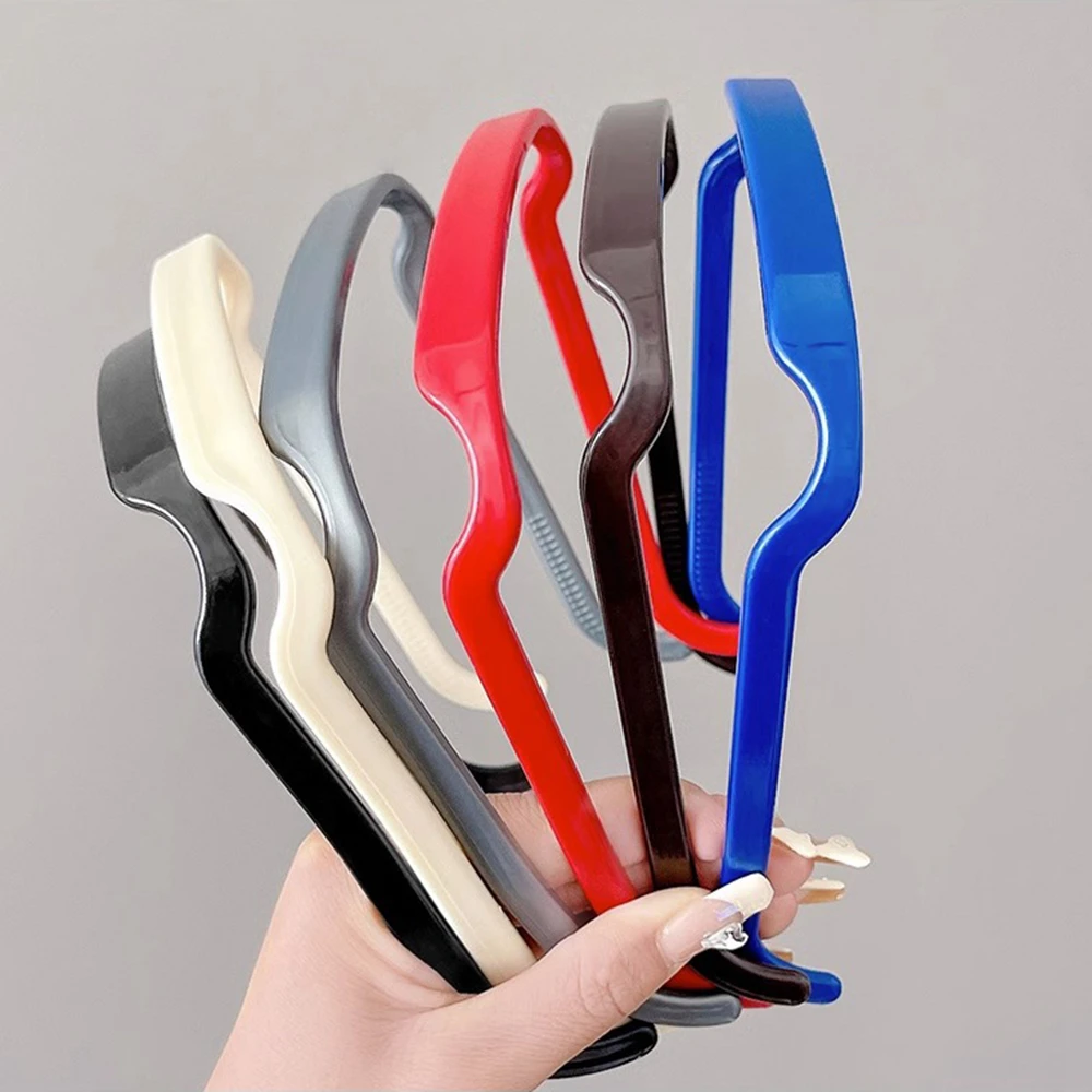 Trendy Rectangle Glasses Hairbands Headband for Women Hair Accessories Hair Clips for Hair Band Summer 2023 New Headwear