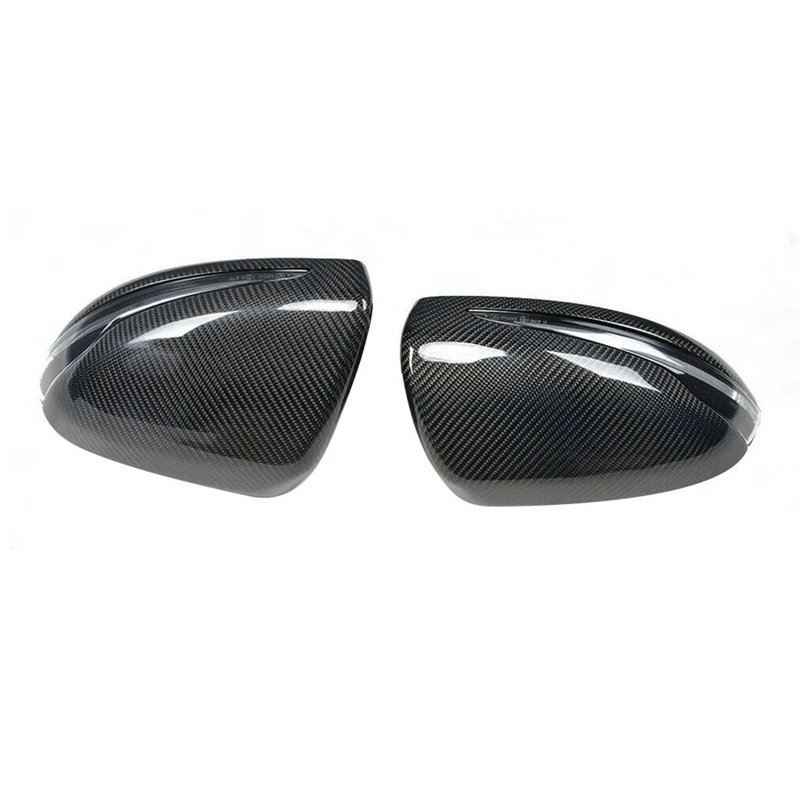 

Car Carbon Fiber Side Rearview Mirror Cover Caps Shell For Mercedes Benz C GLC S E Class W205 X253 W222 W213 W238
